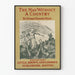 Vintage Poster The Man Without A Country - Illustration Edward Everett Hale