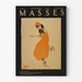 Vintage-Poster The Masses Dezember 1915 Modeillustration der 1910er Jahre
