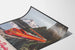 Vintage poster of Shasta Daylight, Portland - San Francisco train