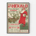 Vintage Poster The New York Herald Christmas Edition 1896