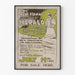 Vintage-Poster The New York Sunday Herald 1895 - Retro-Wanddekoration