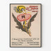 Vintage-Poster New York Sonntag Welt 16. Februar