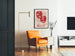 Vintage-Wandposter 'The Only Girl I'er Did Love' im Retro-Romantikstil