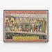 Vintage Poster Barnum & Bailey Greatest Show on Earth — framed artwork on a wall
