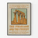 Dekoratives Poster Ägypten Antik Der Pharao und der Priester