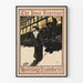 Poster vintage The Post Express Holiday Number
