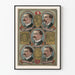 Vintage-Zirkusposter Ringling Brothers - Retro-Wanddekoration
