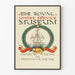Vintage poster of the Royal United Service Museum London