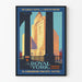 Vintage-Poster The Royal York Toronto, ikonisches Hotel im Art-déco-Stil