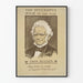 Poster vintage 'Il libro di successo dell'anno' Eben Holden