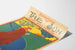 Vintage advertising poster The Sun in Art Nouveau style