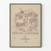 Vintage poster The Touch of a Woman's Hand
