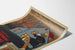 Vintage Sherwin-Williams Advertising Poster for Flat-Tone Wall Paint