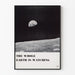 Decorative Poster 'The Whole Earth Is Watching' - Space and Ecological Inspiration