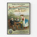 Poster vintage Jos Schlitz Brewing Co. Milwaukee Lager Beer