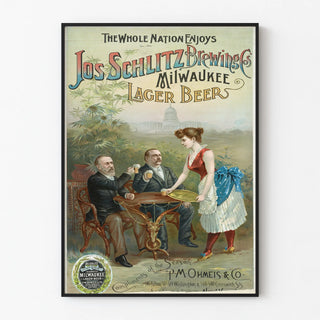 the-whole-nation-enjoys-jos-schlitz-brewing-cos-milwaukee-lager-beer
