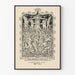 Dekoratives Vintage-Poster 'The Workers May Pole' 1894