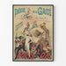 Poster Teatro della Gaîté - Il Paese dell'Oro
