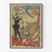 Poster vintage Teatro della Gaîté - Il Viaggio di Suzette
