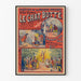 Poster vintage Il Gatto con gli Stivali Teatro Galleria Vivienne