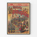 Theatre Poster Mamzelle Pioupiou Porte Saint Martin
