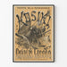 Plakat Theater der Renaissance Kosiki - Vintage Wanddekoration