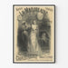 Plakat Theater La Marjolaine - Vintage Wanddekoration Theater Operette