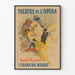 Poster vintage Teatro dell'Opera - Grande Ballo Mascherato