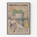 Poster vintage Ballo mascherato al Teatro dell'Opera 1898