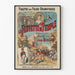 Vintage-Poster Die Fauchvögel des Tempels Theater der Folies-Dramatiques