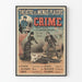 Poster decorativo teatro Il Crimine dramma in 5 atti