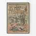 Poster vintage Théâtre des Menus-Plaisirs Rassegna in 4 atti