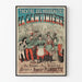 Plakat Theater der Neuheiten Die Kantine - Vintage Wanddekoration