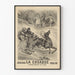 Altes Poster La Cosaque Théâtre des Variétés