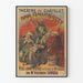 Poster vintage Don Chisciotte Teatro del Châtelet di Victorien Sardou