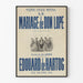 Vintage Poster of the Lyric Theatre - Don Lope's Marriage