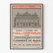 Vintage Poster of the French Cuisine Gala 1925, Paris Opera