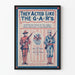 Fundraising poster for the veterans of the Great War - They Acted Like The G.A.R's