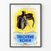 Vintage-Poster Medizinisch Thiofène Robin - Wanddekoration Rheuma Psoriasis