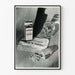 Vintage-Poster von Thiophyl-Tabletten, Retro-Wanddekoration