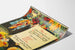 Inspirierendes Vintage-Wandposter mit Lebensmittelmotiven