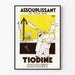Vintage-Poster Tiodine Weichspüler für harte Stoffe