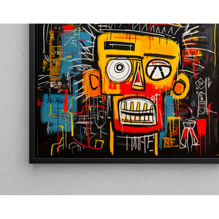 Street Art Painting - Yellow Mask