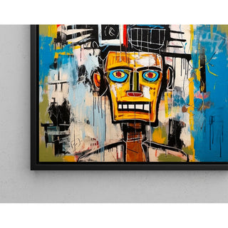 Street Art Painting - Mechanical Face of the Street