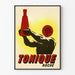 Vintage-Poster Tonique Roche Retro-Design