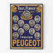 Vintage-Poster Tour de France 1914 Peugeot-Team