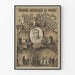 Vintage-Poster Künstlerreise Der natürliche Sohn von Alexandre Dumas fils