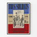 Poster vintage « Tous Soldats » con testo di C. Leser e disegni di Job