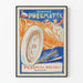 Vintage-Poster PneumatyK Industrie Polnisch Poznań