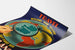 Vintage-Poster Irlandreise - Wanddekoration Weltglobus